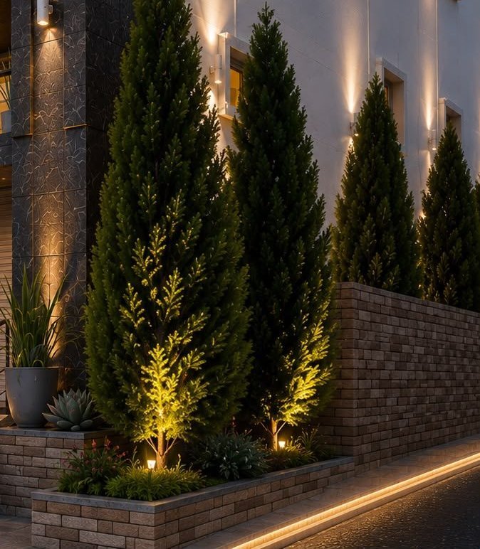 Golden Square — landscaped entrance